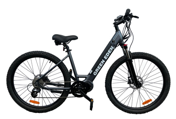 Mid-Drive Step-Through E-Bike - 27.5