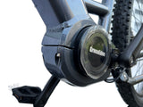 Mid-Drive Electric Mountain Bike - 29", 48V 500W motor, 624Wh LG Battery, Grey