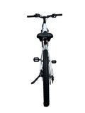 Mid-Drive Electric Mountain Bike - 26", 48V 500W motor, 624Wh LG Battery, White
