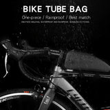 Waterproof Bicycle/Bike Tube Bag - GIYO, Front Frame mounted, M Size, 23x9x6cm