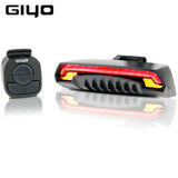 Bicycle Tail Light GIYO R1 - LED Direction Indicating with remote, Rechargeable