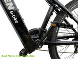 Electric Mountain Bike - 29", 27 Speeds, Aluminum, 48V Motor, 9.6Ah, Matt Black