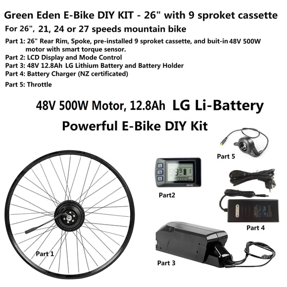 E-Bike DIY Kit  - convert 26