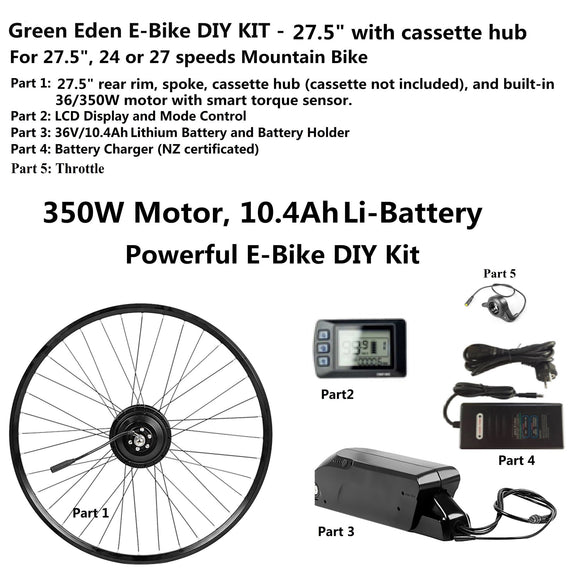 E-Bike DIY Kit - convert 27.5