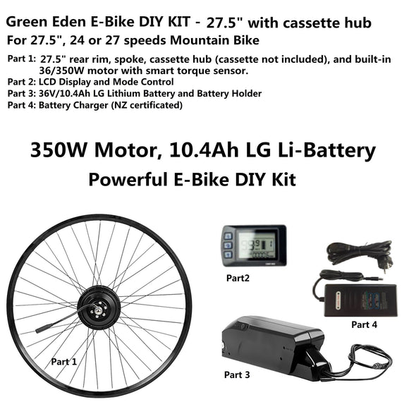 E-Bike DIY Kit - convert 27.5