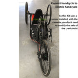 E-Bike DIY Kit - convert 29"/700c bike to E-Bike, 36V 350W motor, 12.8Ah LG