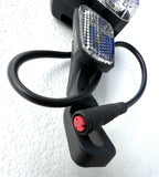 E-Bike Front Light - 36V/48V compatible, 2 x 10 Lux LEDs