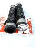 LeBycle Bike Handlebar Grips - Silicone, Soft, Anti-slip, black