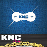 Bike Chain KMC X10SL X2.0 10 SPEED CHAIN – Gold, racing grade