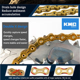 Bike Chain KMC X10SL X2.0 10 SPEED CHAIN – Gold, racing grade