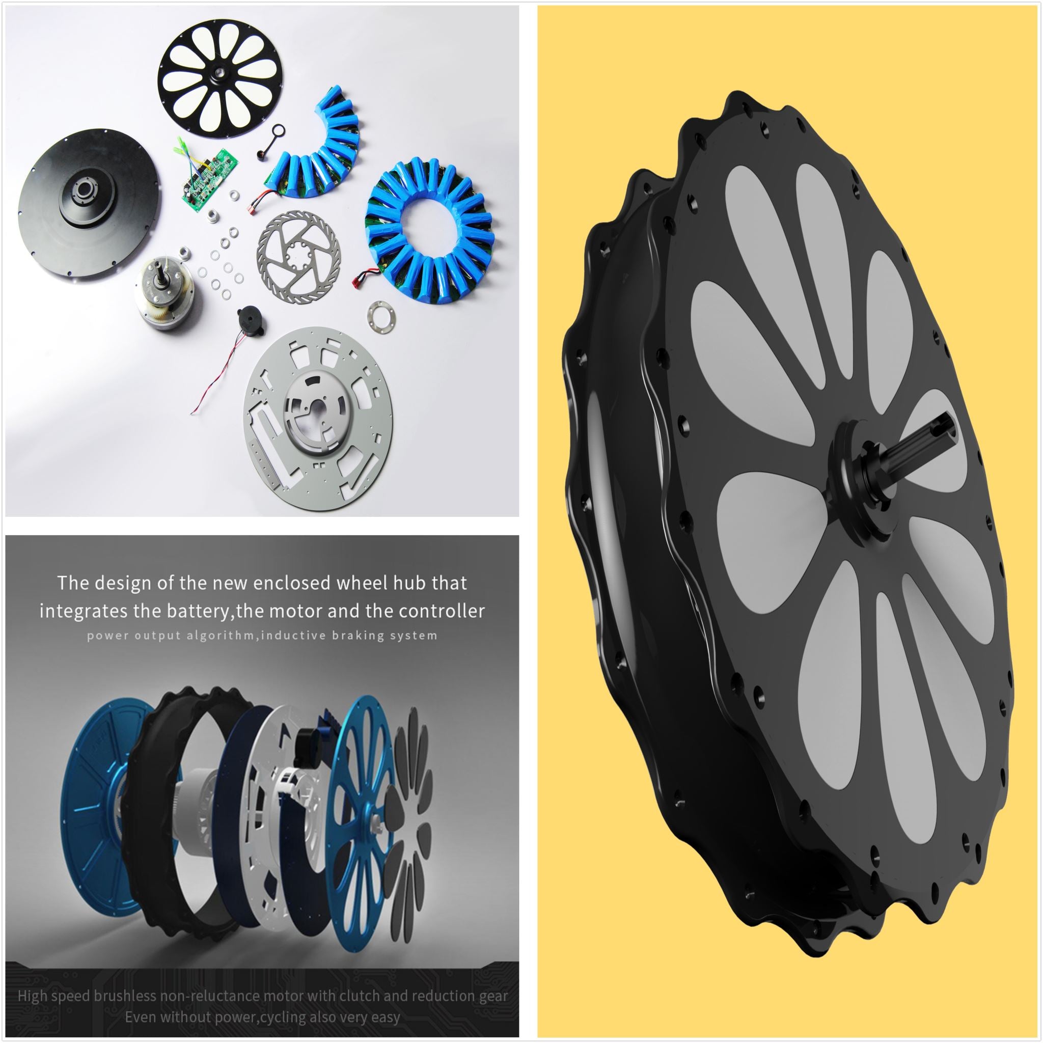 All in 1 E Bike KIT convert 29 bike to E Bike within minutes 250W Green Eden E Bikes