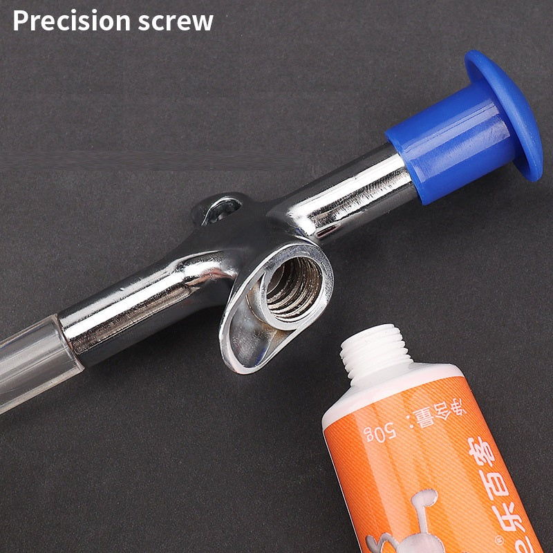 Mini Lubricant Injector Mini Grease Gun For Bikes - Lubricant Injector With Fine Nozzle For Bearings, Pedals, Headsets Portable Bike Maintenance Tool Mini Lubricant Injector Mini Grease Gun For Bikes - Lubricant Injector With Fine Nozzle For Bearings, Pedals, Headsets Portable Bike Maintenance Tool