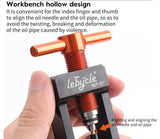 Bicycle Hydraulic Disc Brake Oil Needle Pressing Tool for BH59 + Hose Cutter