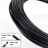 LeBycle Bike brake cable tube cable housing - 3.0m L, 5mm diameter, black
