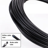LeBycle Bike shifter cable tube cable housing - 3.0m L, 4mm diameter, black