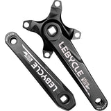 Bike Crankset - LeBycle, 38T, 170mm, for Square Tape BB, Aluminum Alloy, a pair