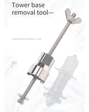 Bicycle Cassette Hub Remover Disassemble Tool - Stainless Steel