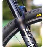 MTB Bike Fork - 29", Spring Suspension Oil Rebound, Wired Remote, 10cm Travel