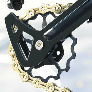 Lebycle Bicycle Rear Derailleur Guide Wheel - 11T, black