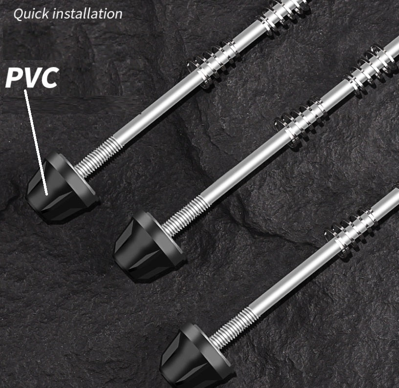 LeBycle Bicycle Quick Release Skewer Set Universal size for MTB and Green Eden EBikes