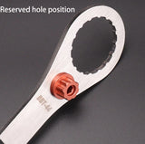 Lebycle Bicycle crank arm screw cap remover - for Shimano HollowTech