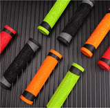LeBycle Bike Handlebar Grips - Silicone, Soft, Anti-slip, black