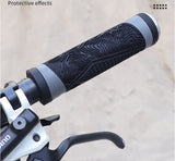 LeBycle Bike Handlebar Grips - Silicone, Soft, Anti-slip, black