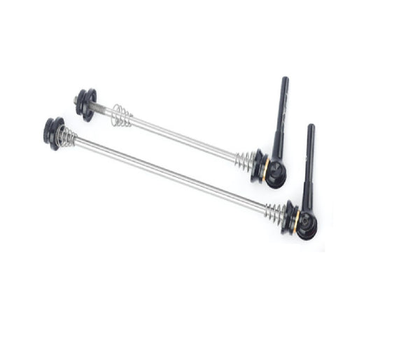 Lebycle Risers LeBycle Bicycle Quick Release Skewer Set - Universal size, Titanium Al ...