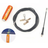 Internal Cable Routing Magnetic Kit For Bicycle Hose Gear Brake Cable - Aluminum