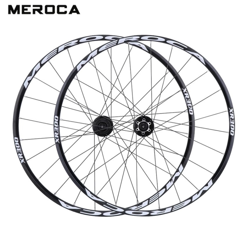 Mountain Bike Wheel Set 27.5 Quick release Front 2 Rear 5 Bearings Green Eden E Bikes