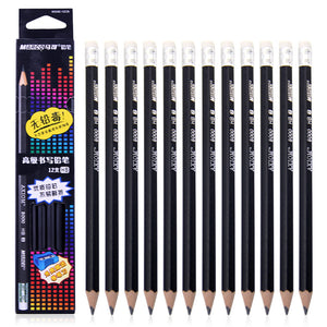Marco High quality Profession Drawing pencil with rubber lapis- HB, 12pcs/set x2