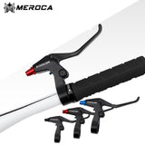 MEROCA Bike Brake Levers - Aluminum Alloy, Black
