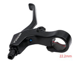 MEROCA Bike Brake Levers - Aluminum Alloy, Black