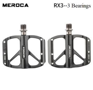 Bicycle Pedals - MEROCA RX3, 3 bearings, Aluminum Alloy, high quality