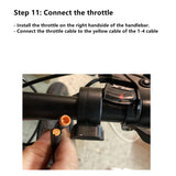 Mid-Drive E-Bike KIT - High Torque 48V Motor 90Nm, 13Ah LG Battery, Throttle