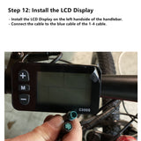 Mid-Drive E-Bike KIT - High Torque 48V Motor 90Nm, 13Ah LG Battery, Throttle