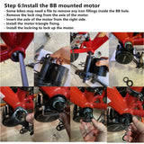 Mid-Drive E-Bike KIT - High Torque 48V Motor 90Nm, 13Ah LG Battery, Throttle