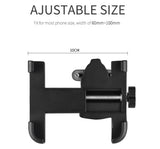 Bike phone Holder - 24~38 mm Handlebar Mounted , Aluminum, for 60~100mm W phone