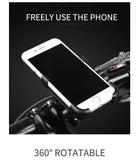 Bike phone Holder - 24~38 mm Handlebar Mounted , Aluminum, for 60~100mm W phone