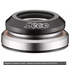 Neco Headset H373 - 1-1/2" to 1-1/8" Threadless Integrated MTB Road Steerer Tube