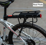 Bicycle Rear Rack Carrier - Seatpost Mounted, up to 25kg load, 1 year warranty