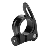 Bike Seat Post Clamp - Quick Release, Ø31.8mm, Black, for 27.2 ~ 31.8mm Seatpost