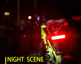 Bicycle Tail Light AQY-0107 - Bright COB LED, Rechargeable