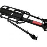 Bicycle Rear Rack Carrier - Seatpost Mounted, up to 25kg load, 1 year warranty