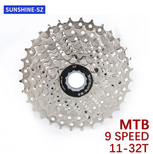 Cycle Cassette - Sunshine,  MTB 9 Speed, 11-32T