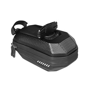 Waterproof Bicycle/Bike Tail Bag - Saddle mounted, EVA Hard Case, 20x10x9cm