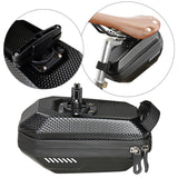 Waterproof Bicycle/Bike Tail Bag - Saddle mounted, EVA Hard Case, 20x10x9cm