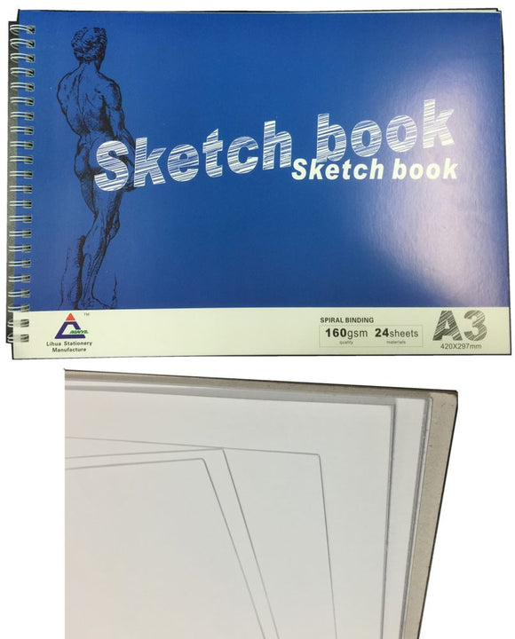 Sketch Pad A3 24 sheets 160gsm