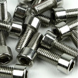 Bike Water bottle cage Mount Bolts - M5*14mm, stainless steel, 2pcs