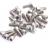 Bike Water bottle cage Mount Bolts - M5*14mm, stainless steel, 2pcs